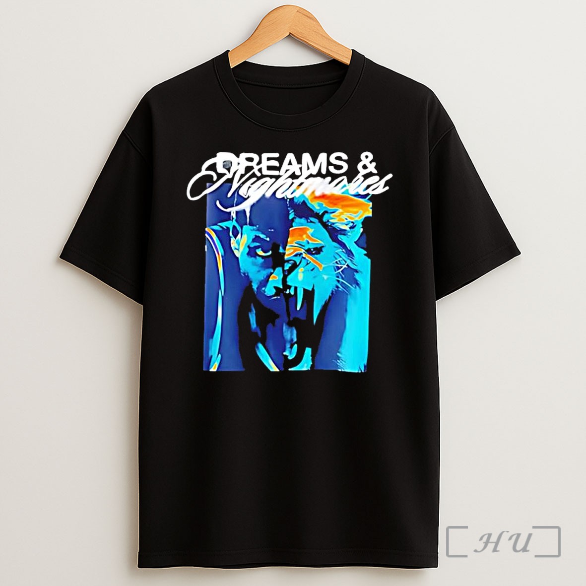 Officials Dreams And Nightmares Half Face Man And Lion Shirt