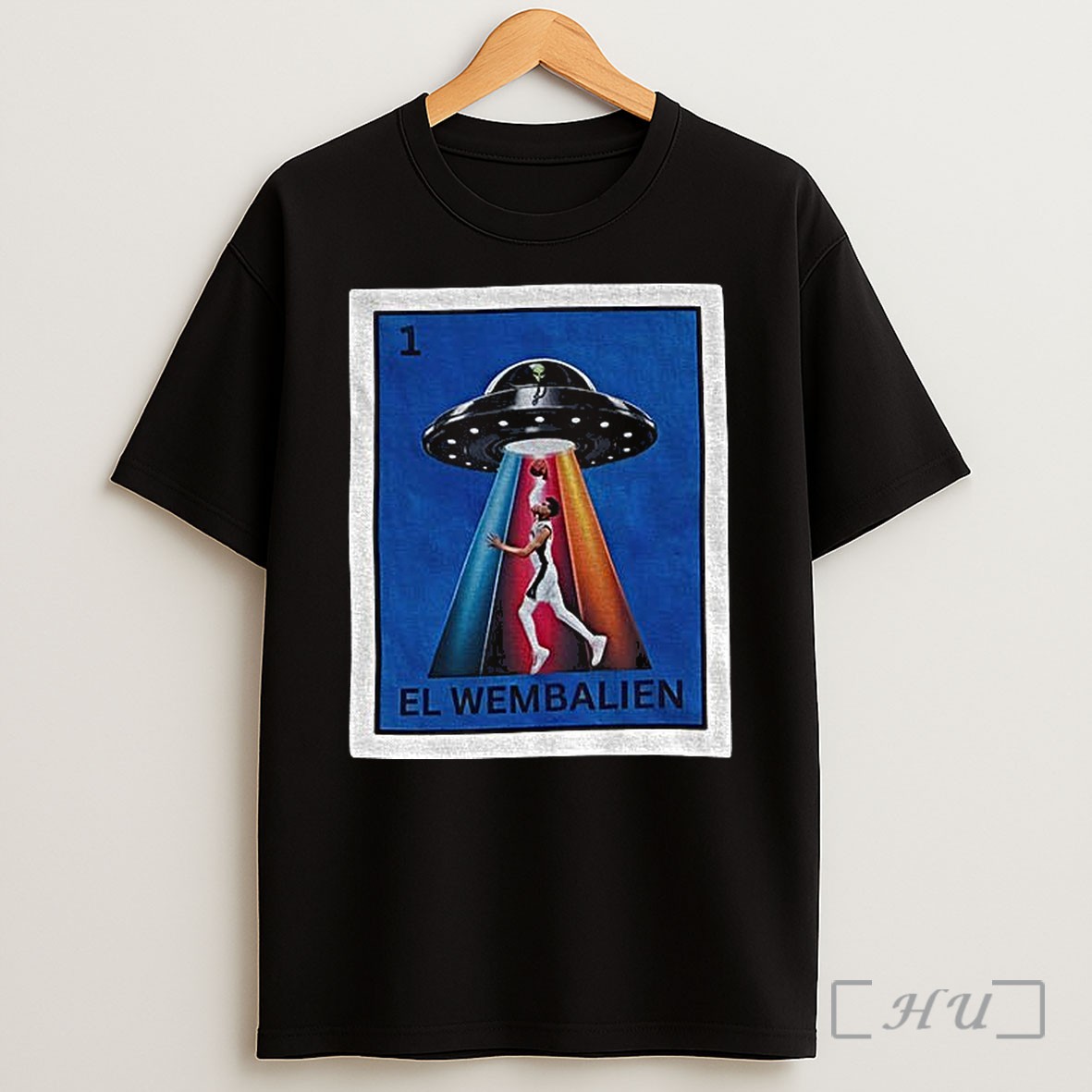 Officials El Wembalien Victor Wembanyama Ufo San Antonio Spurs Basketball Nba 2026 Shirt