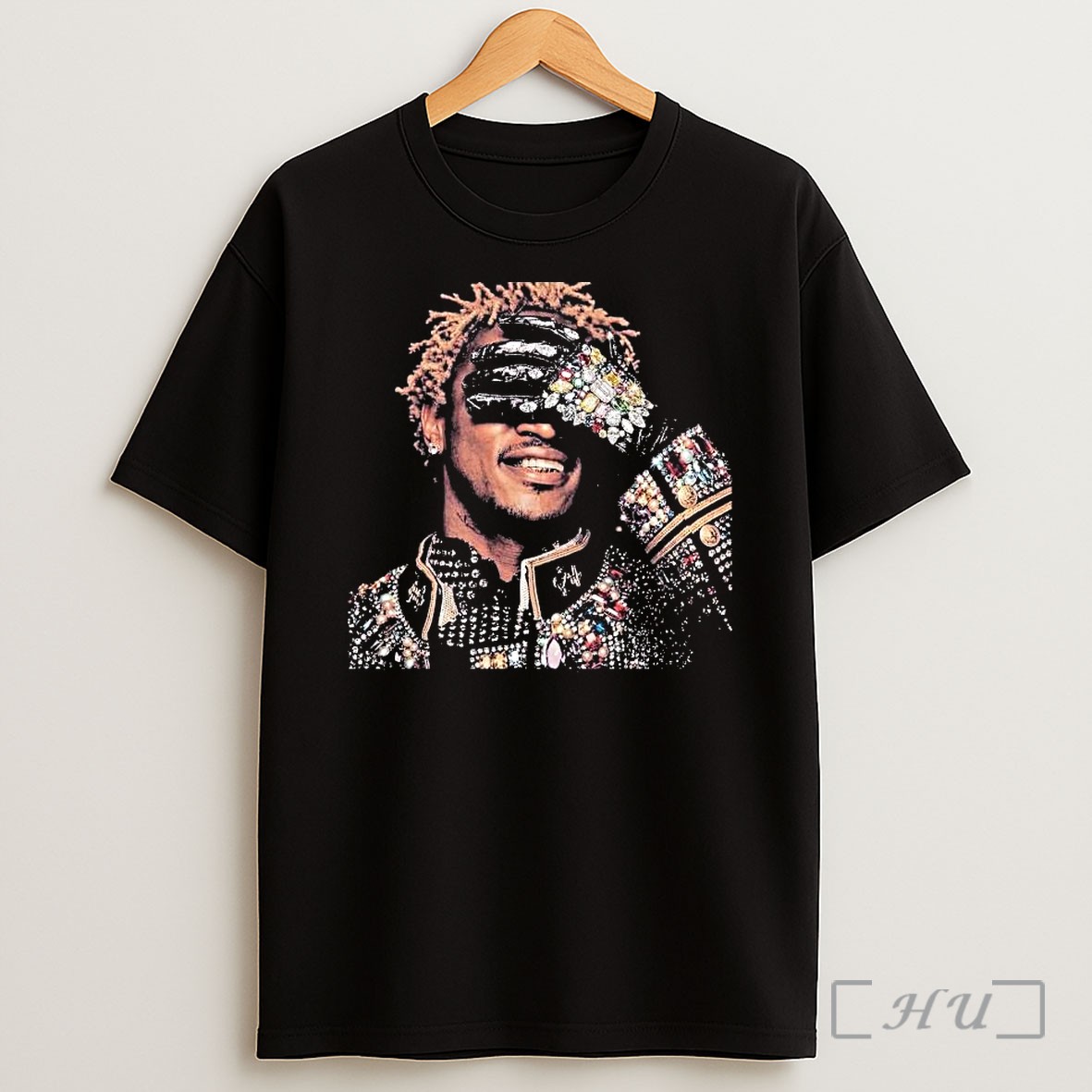 Officials Future Rapper I Never Liked You Album Cover Jeweled Glove Diamond Bling 1 Shirt
