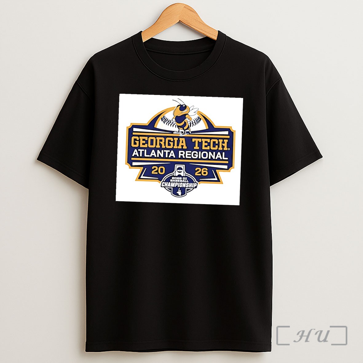 Officials Georgia Tech Yellow Jackets Baseball Atlanta Regional 2026 Tee Shirt