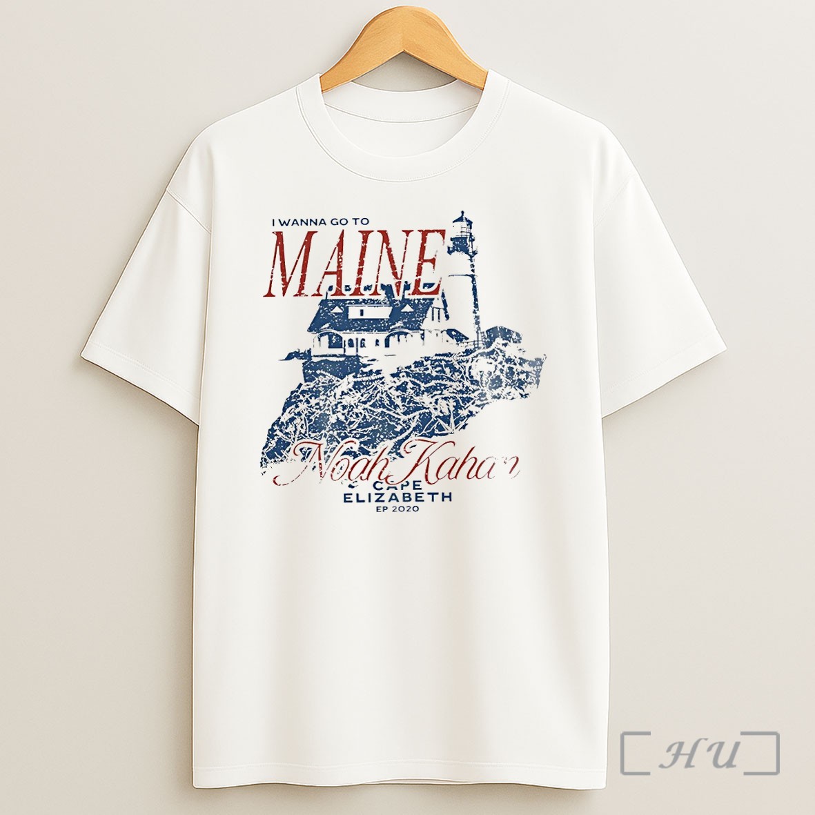 Officials I Wanna Go To Maine Noah Kahan Cape Elizabeth Ep 2020 Shirt