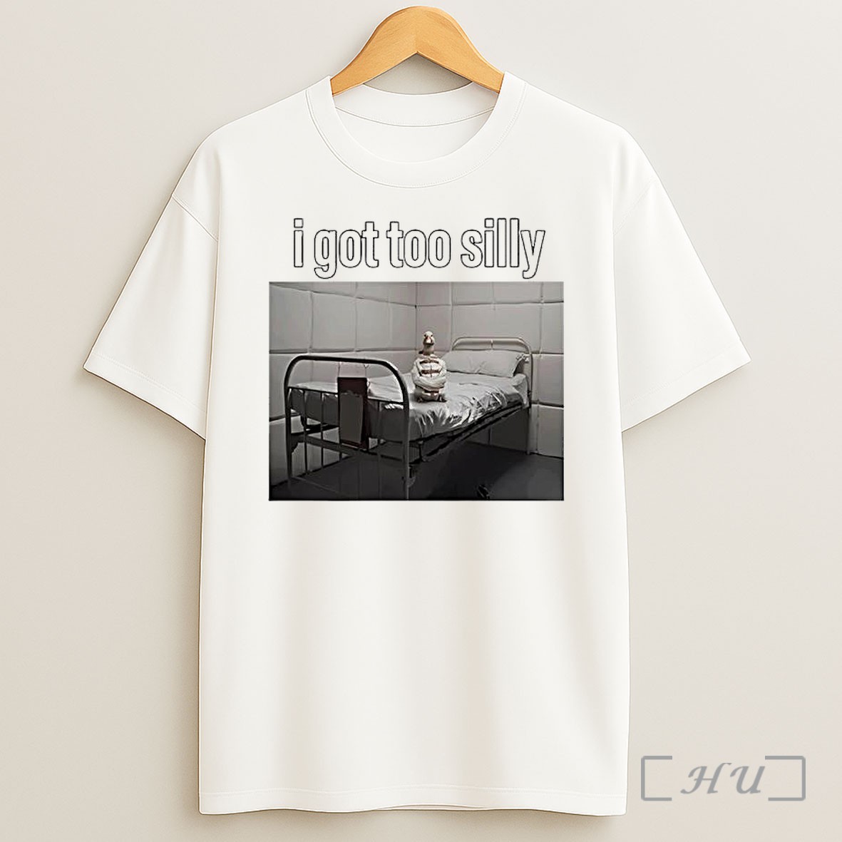 Officials I Got Too Silly Duck Straitjacket Padded Room Meme Shirt
