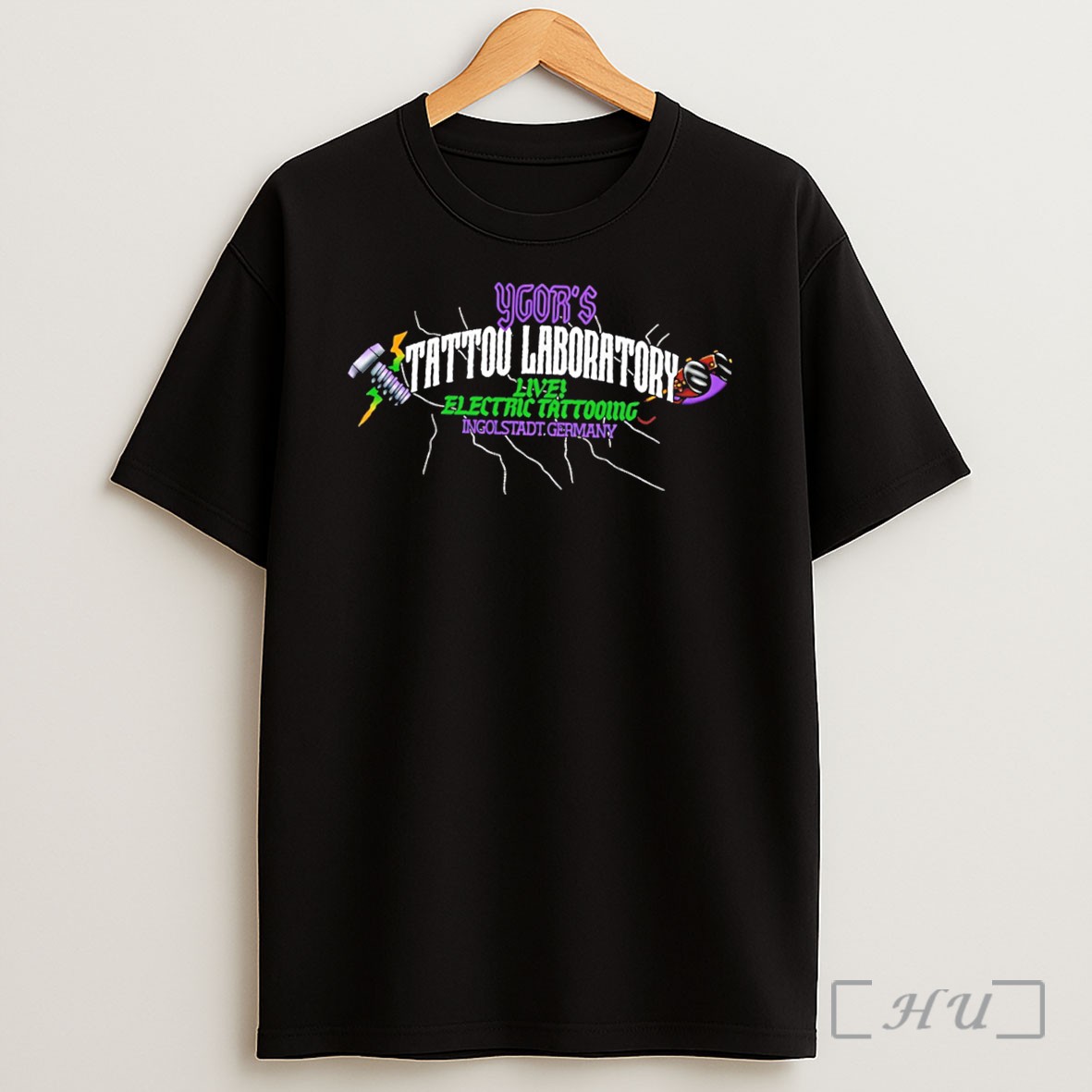 Officials Igors Tattoo Laboratory Live Electric Tattooing Tee Shirt