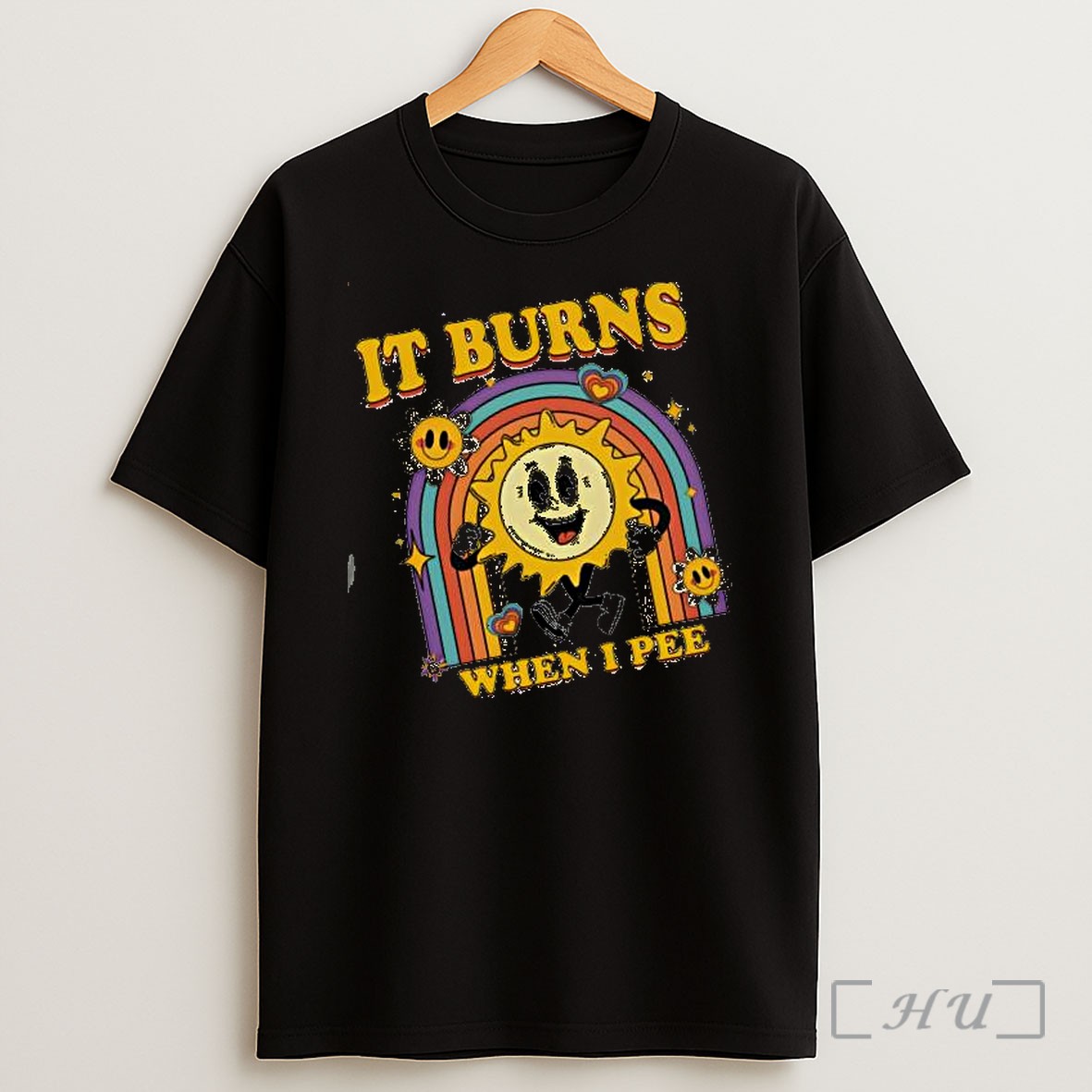 Officials It Burns When I Pee Sunshine And Suffering Shirt