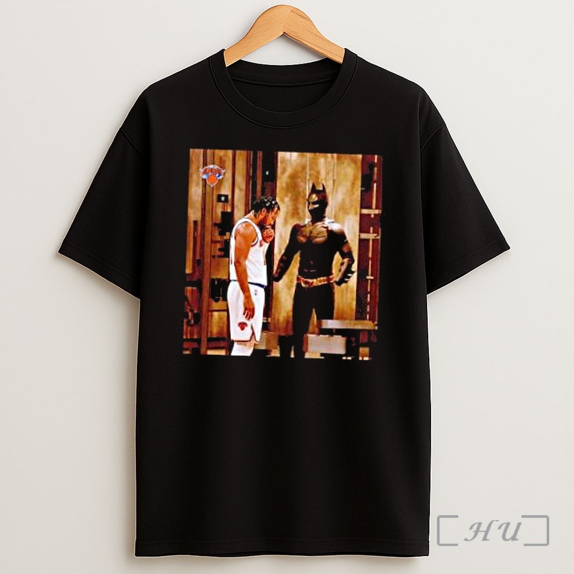 Officials Jaylen Brunson Batman New York Knicks Crossover Shirt