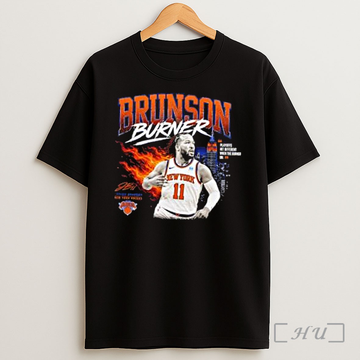 Officials Jaylen Brunson Brunson Burner New York Knicks Nba Basketball Art Shirt