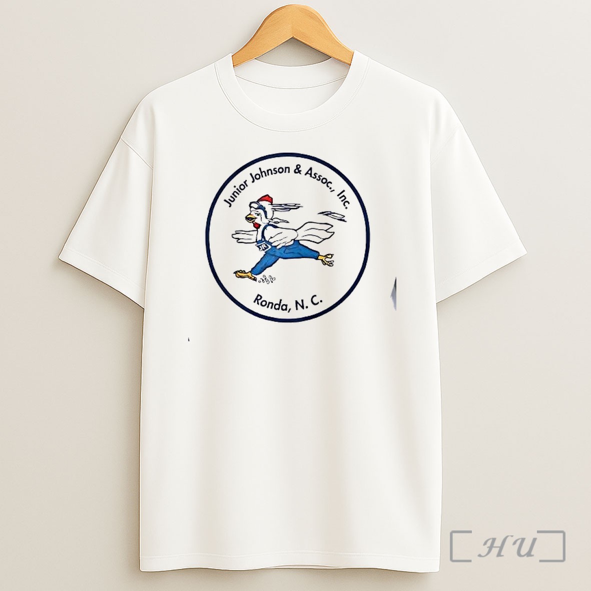 Officials Junior Johnson Assoc Inc Running Chicken Ronda N C Shirt