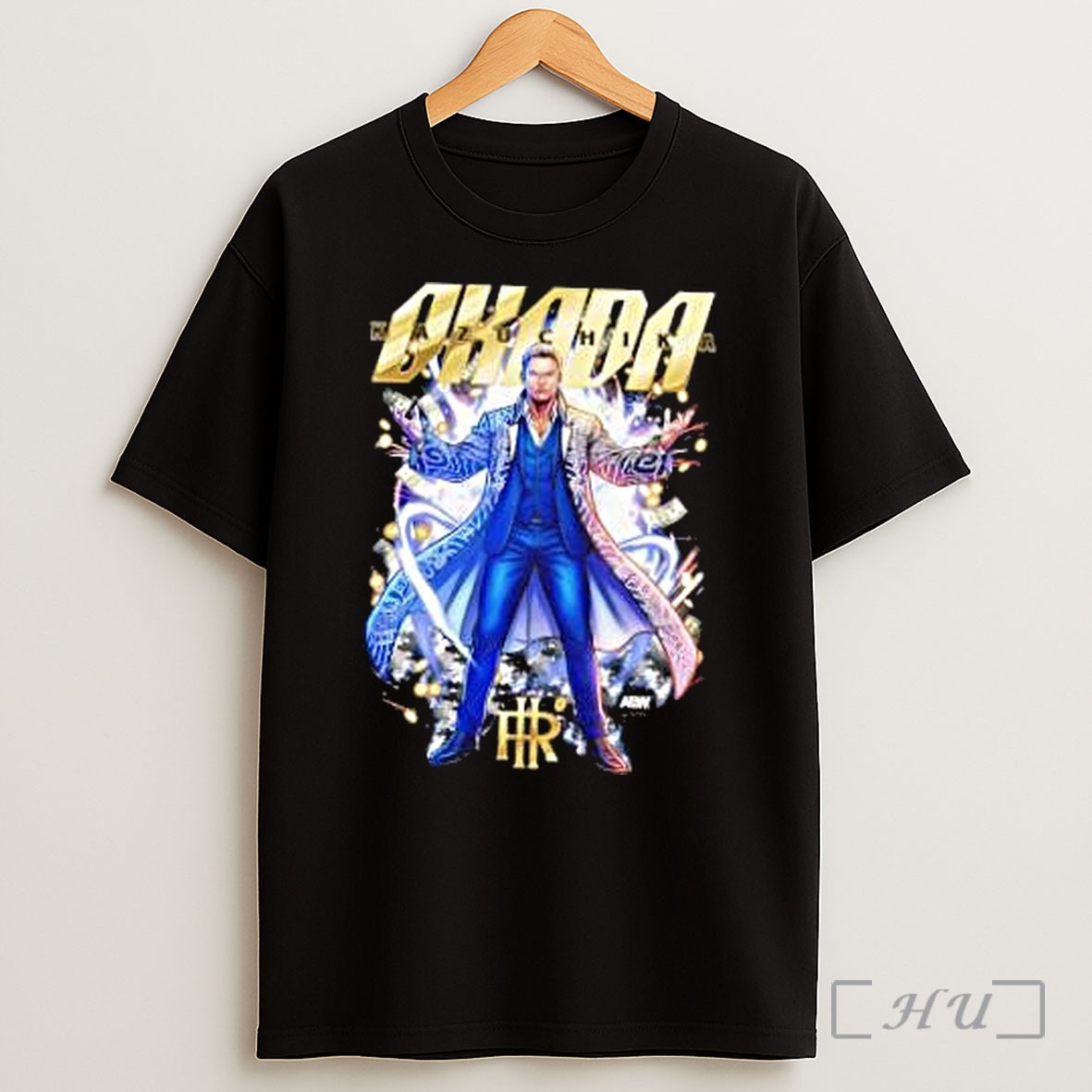 Officials Kazuchika Okada Rainmaker Aew Money Energy Illustration Shirt