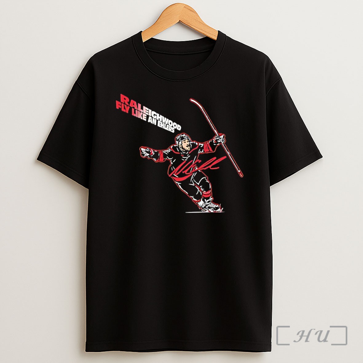 Officials Nikolaj Ehlers Raleighwood Fly Like An Ehlers Signature Shirt