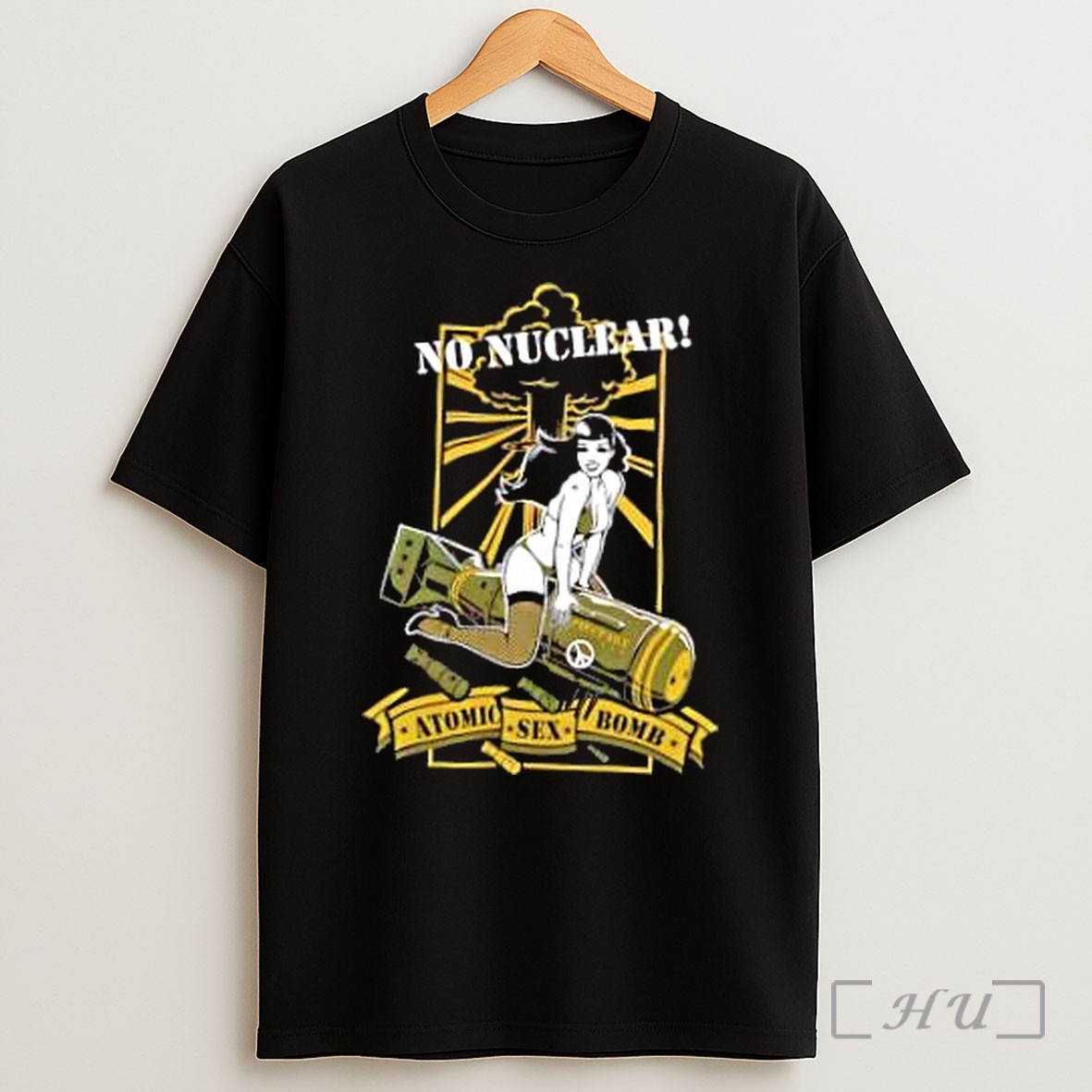 Officials No Nuclear Pinupart Atomic Sex Bomb Shirt