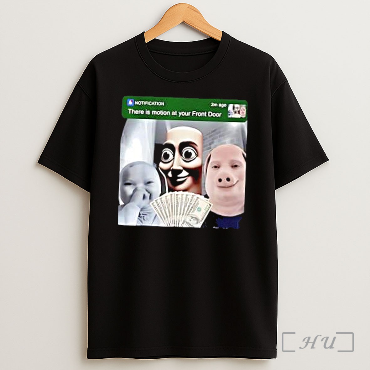Officials Notification There Is Motion At Your Front Door Meme Shirt