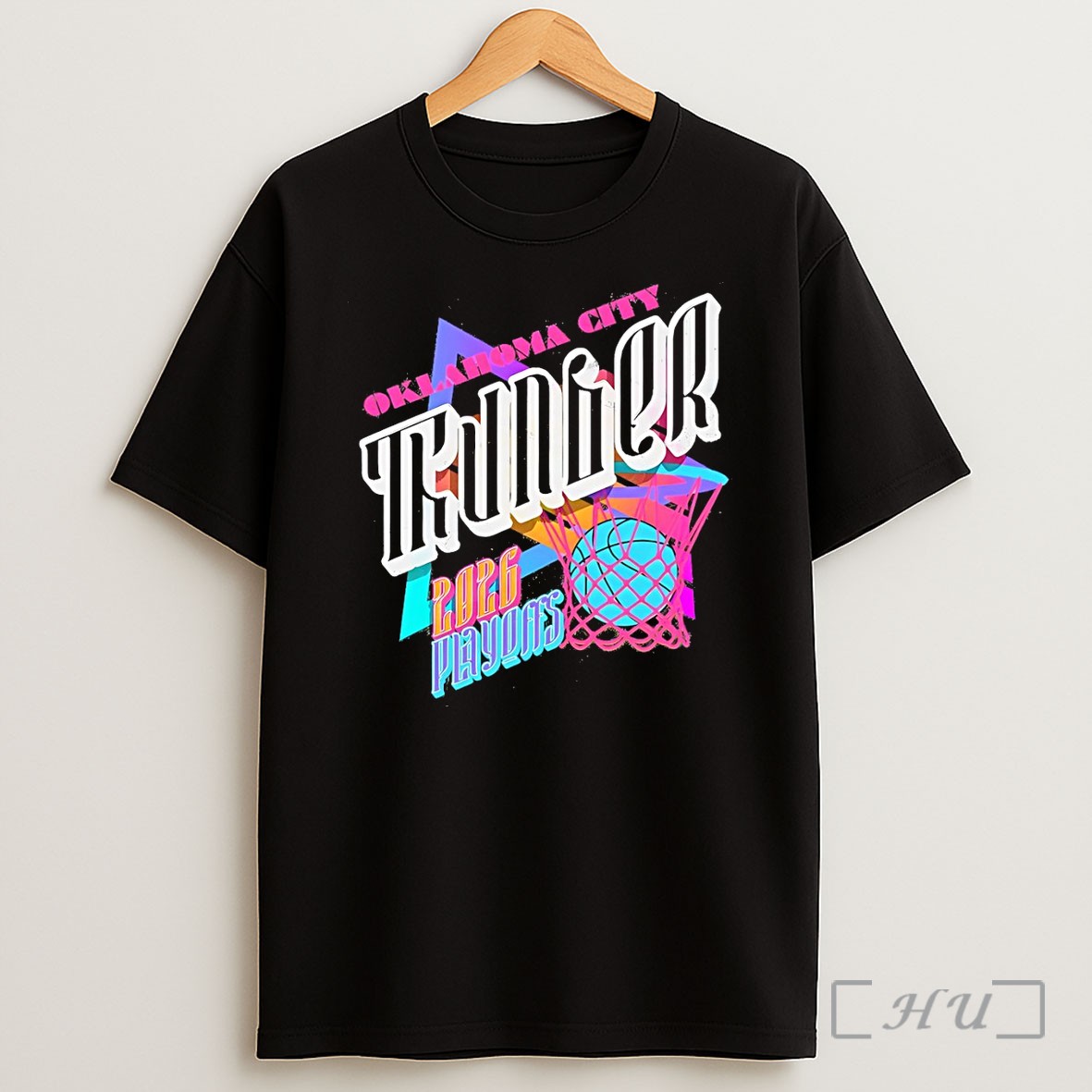 Officials Oklahoma City Thunder Basketball 2026 Playoffs Retro Shirt