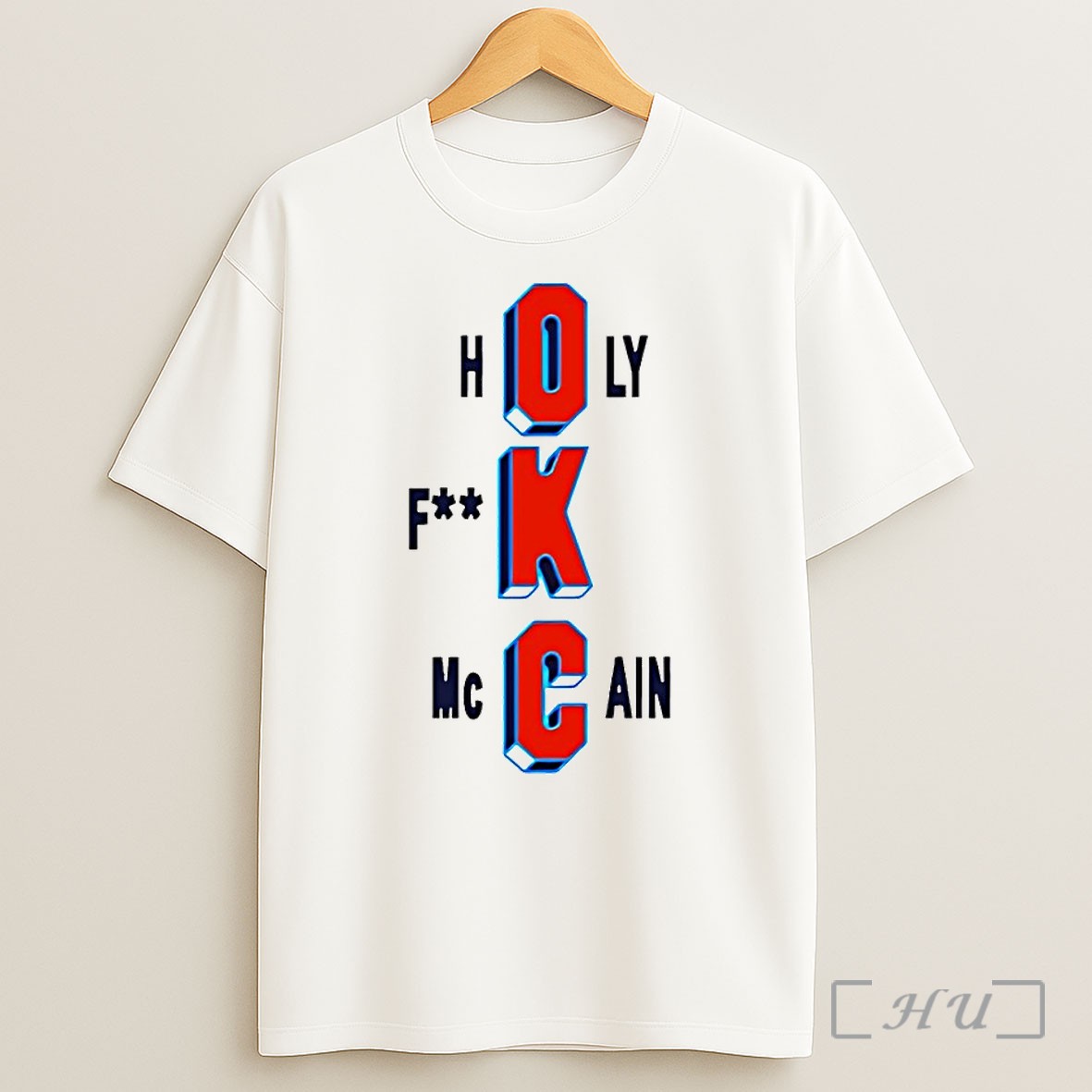 Officials Oklahoma City Thunder Holy Fuck Mccain Basketball Nba Playoffs Shirt