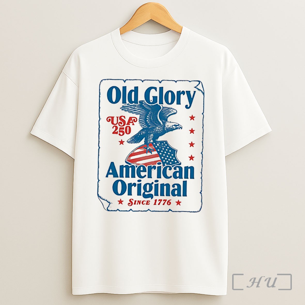 Officials Old Glory American Eagle Since 1776 Tee Shirt