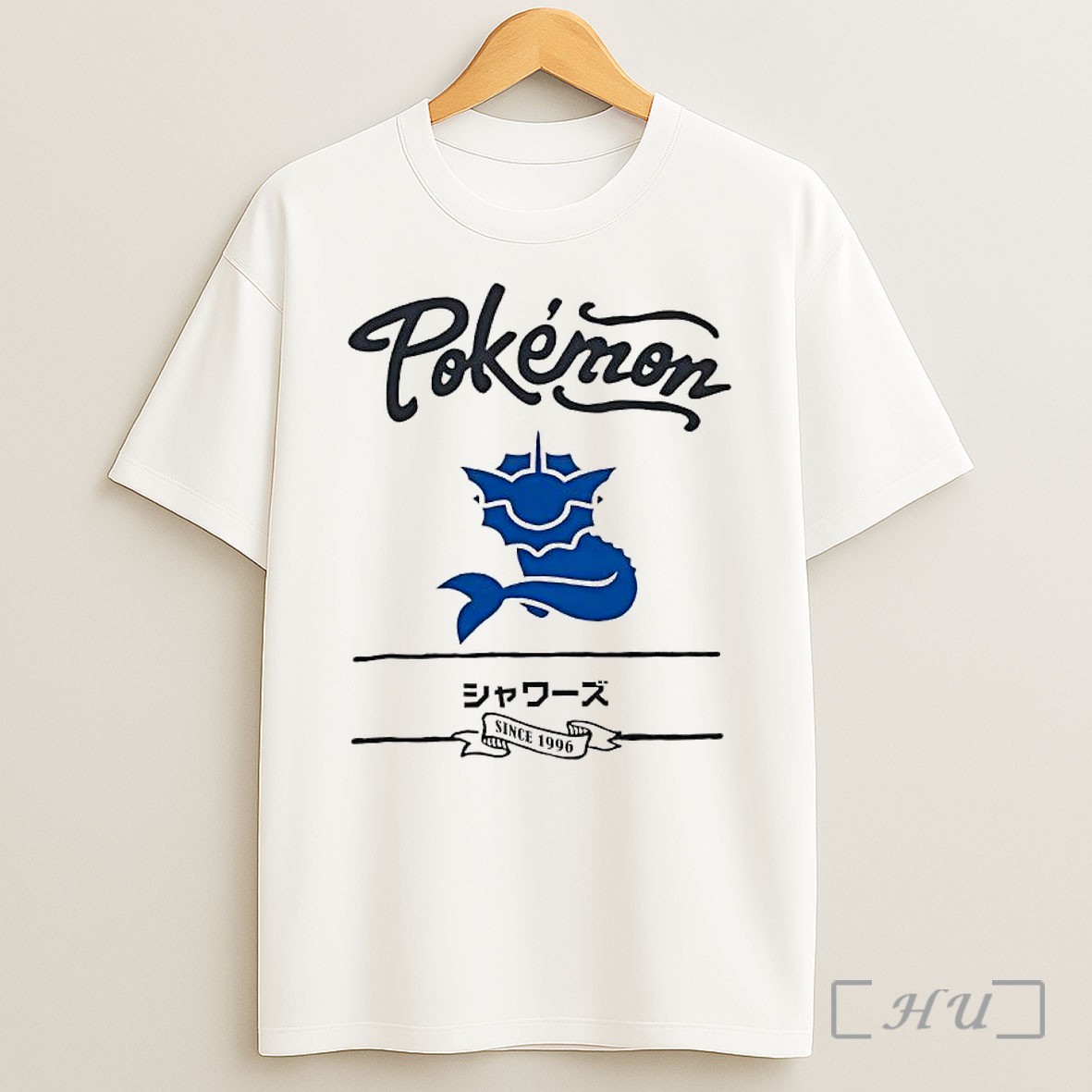 Officials Pokemon Vaporeon Character Creature Since 1996 Shirt
