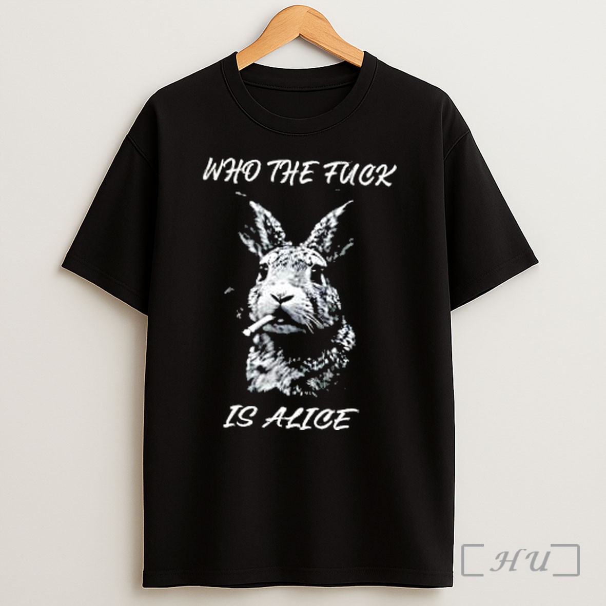 Officials Rabbit Who The Fuck Is Alice Shirt