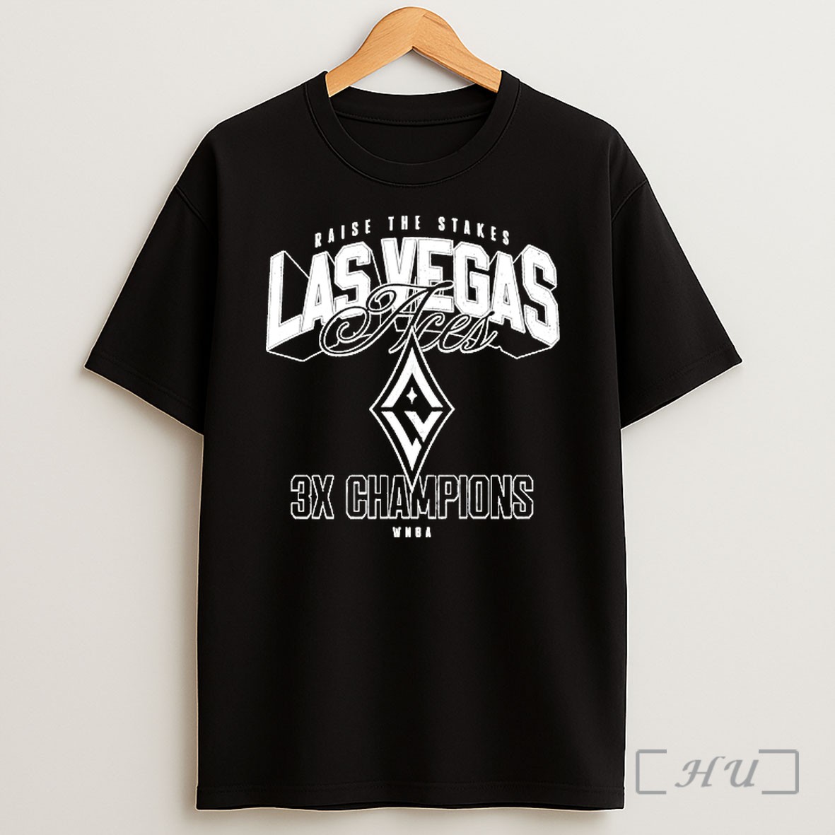 Officials Raise The Stakes Las Vegas Aces 3x Champions Wnba Shirt