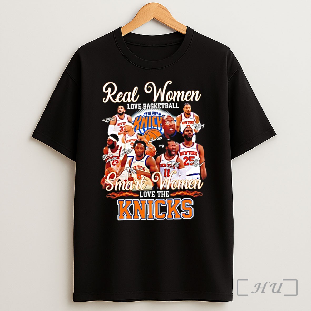 Officials Real Women Love Basketball Love The New York Knicks Signatures Shirt