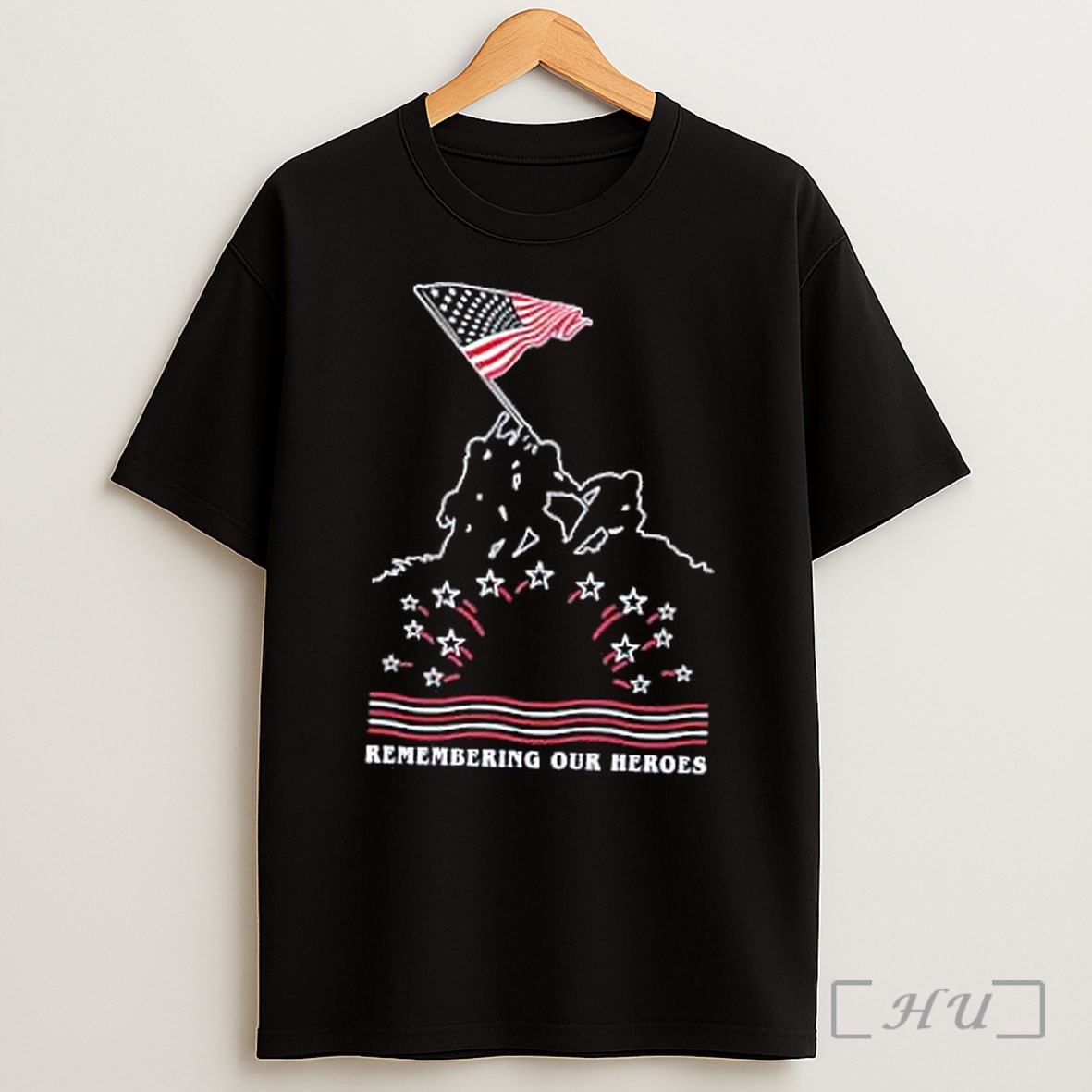 Officials Remembering Our Heroes Flag Shirt