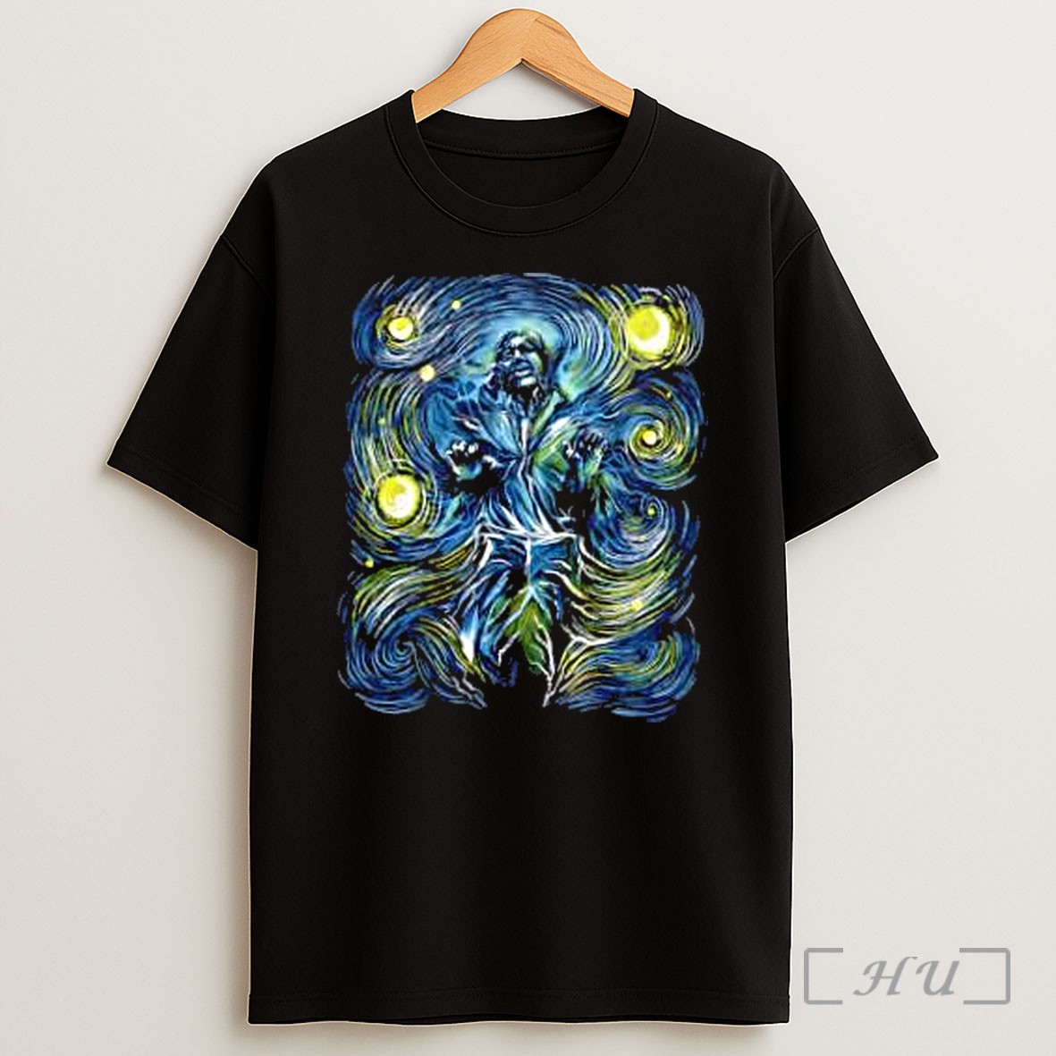 Officials Star Wars Han Solo Carbonite Starry Night Shirt