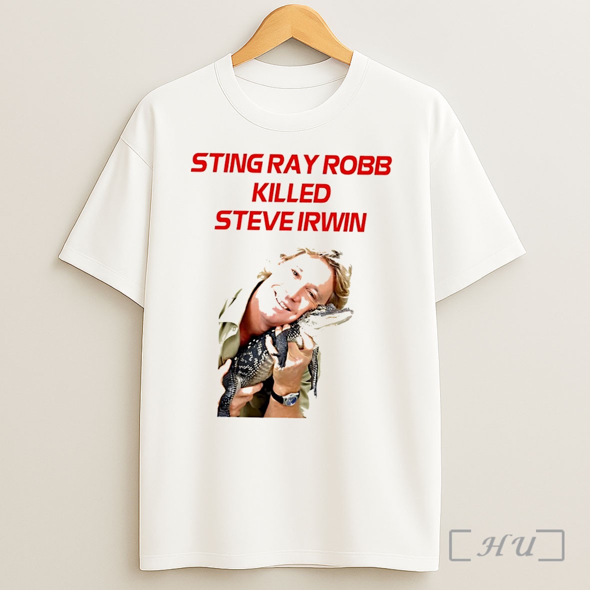 Officials Sting Ray Robb Killed Steve Irwin Tee Shirt