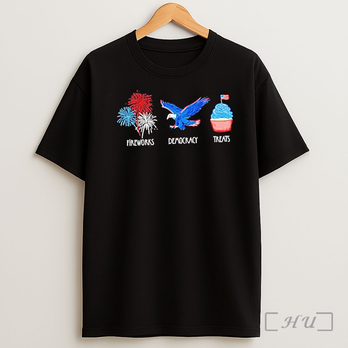 Officials Subtle Fdt Anti Trump 4th Of July Independence Day Fireworks Democracy Treats Shirt