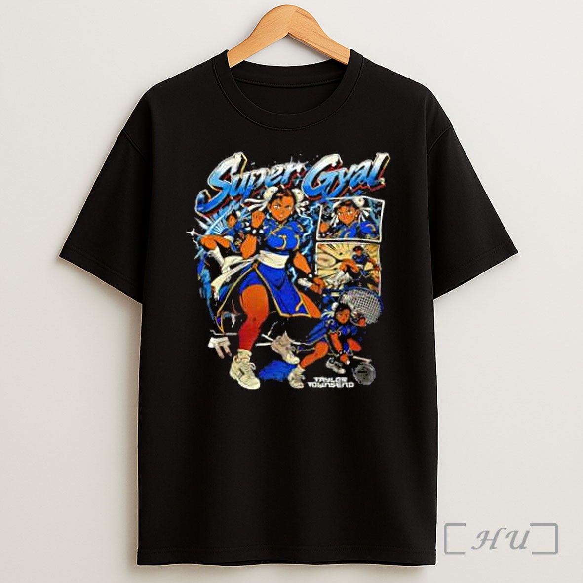 Officials Super Gyal Chun Li Sf Taylor Townsend Tennis Video Game Shirt