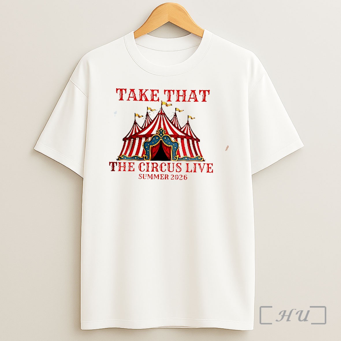 Officials Take That Circus Live Summer 2026 Tour Tee Shirt