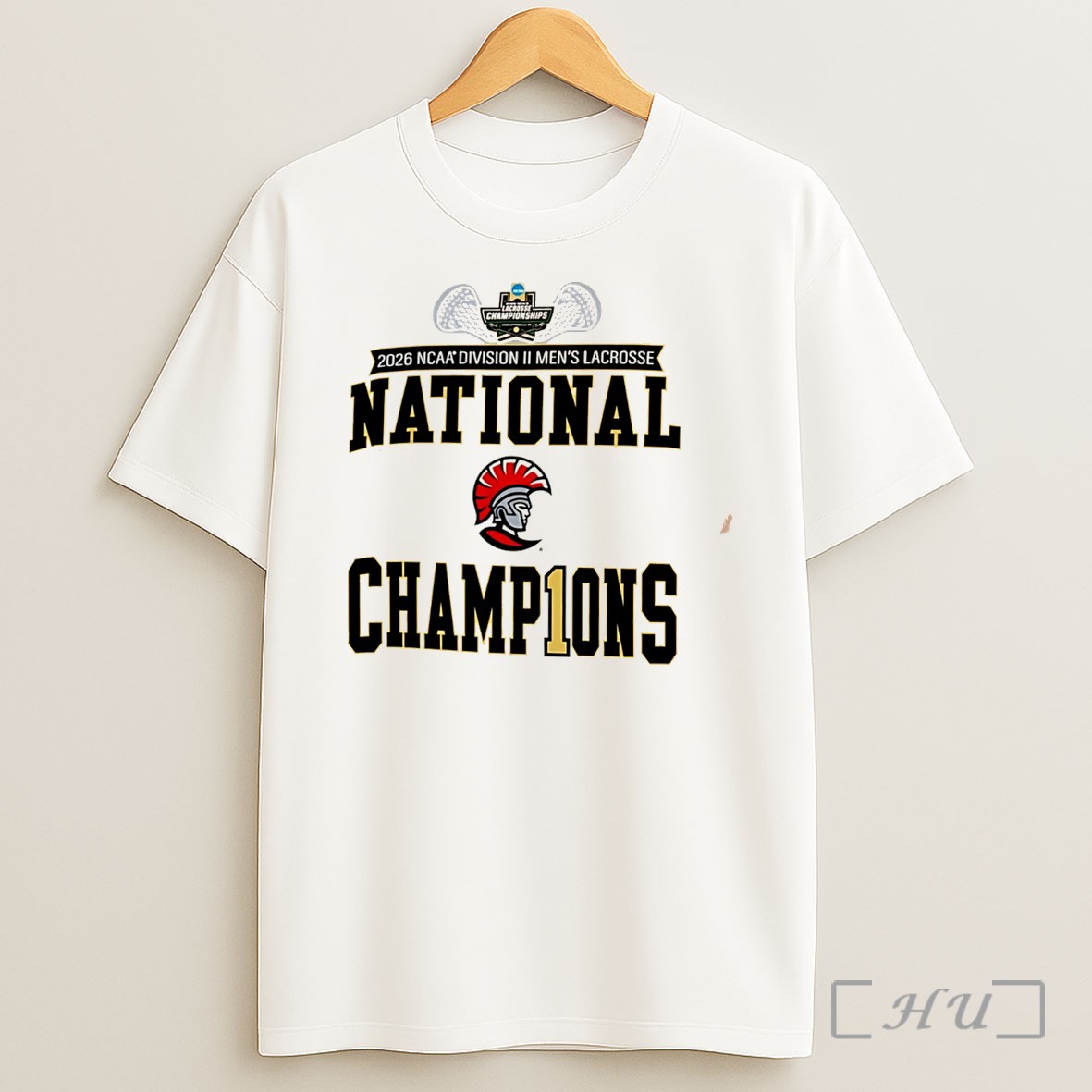 Officials Tampa Spartans 2026 Ncaa Division Ii Mens Lacrosse Champions Tee Shirt