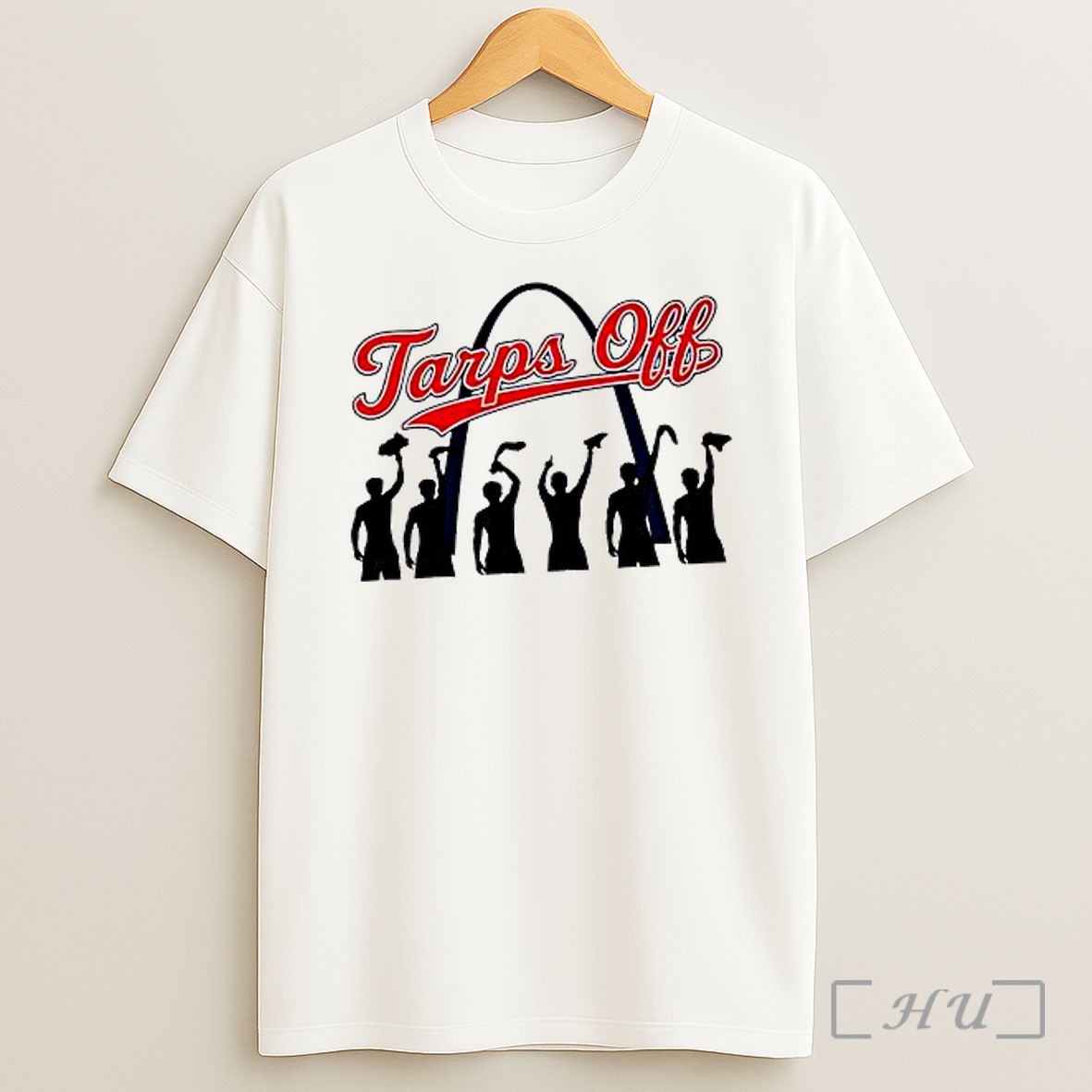 Officials Tarps Off St Louis Arch Baseball Fans Shirt