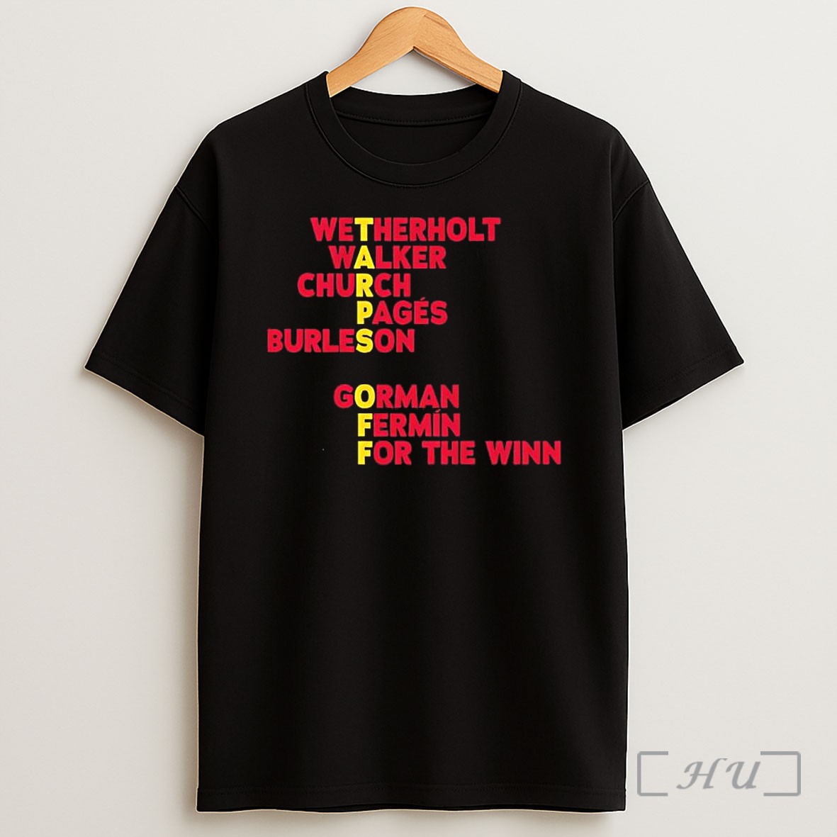 Officials Tarps Off Wetherholt Walker Church Pages Burleson Gorman Fermin For The Winn Shirt