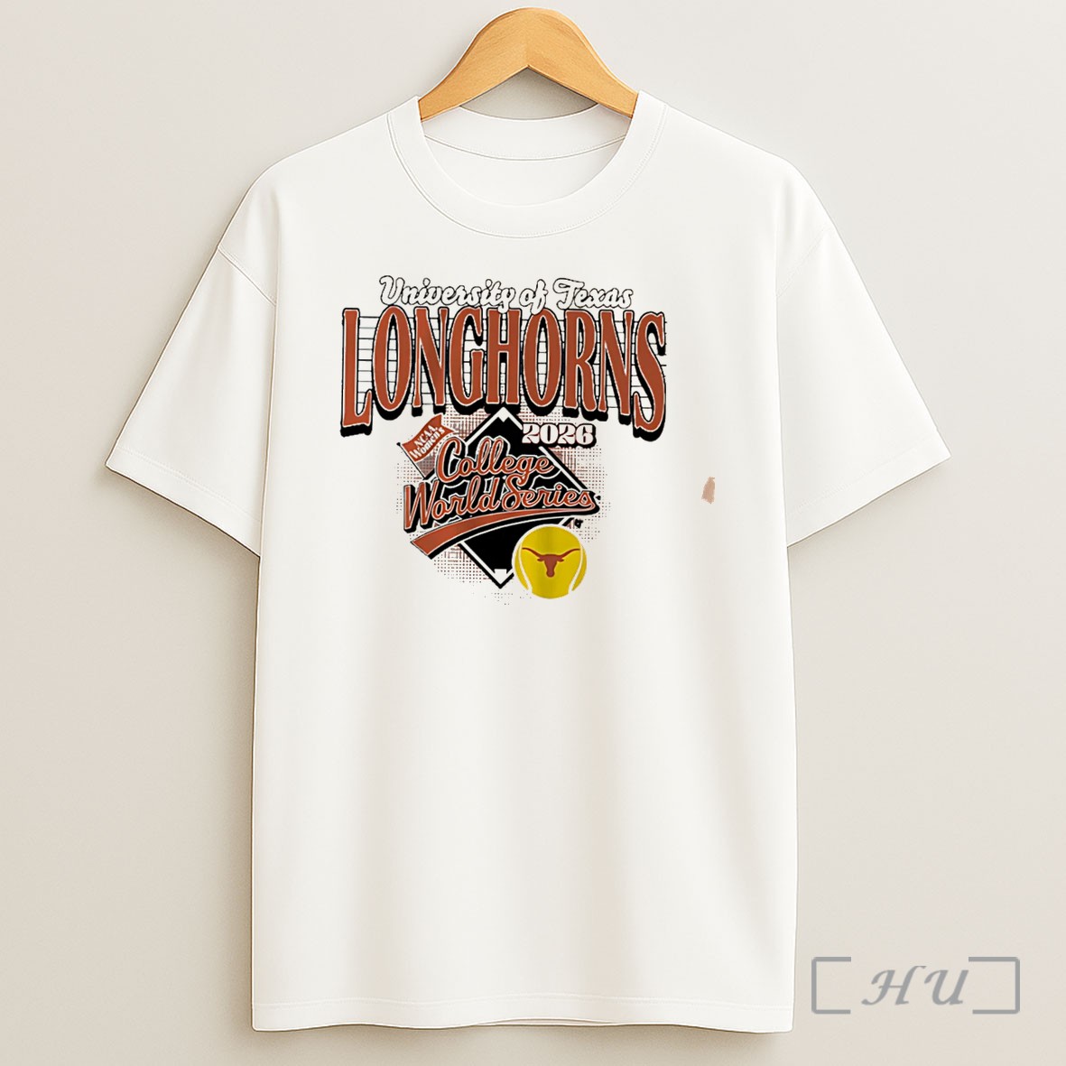 Officials Texas Softball 2026 Womens College World Series Tee Shirt
