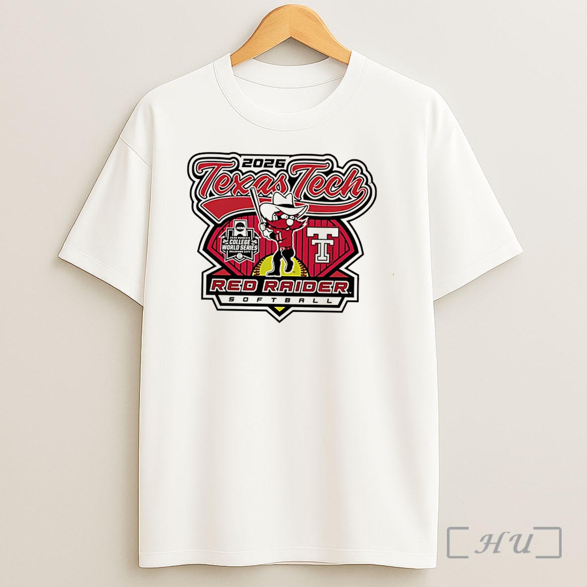 Officials Texas Tech Red Raider Softball 2026 Wcws Send It Tee Shirt