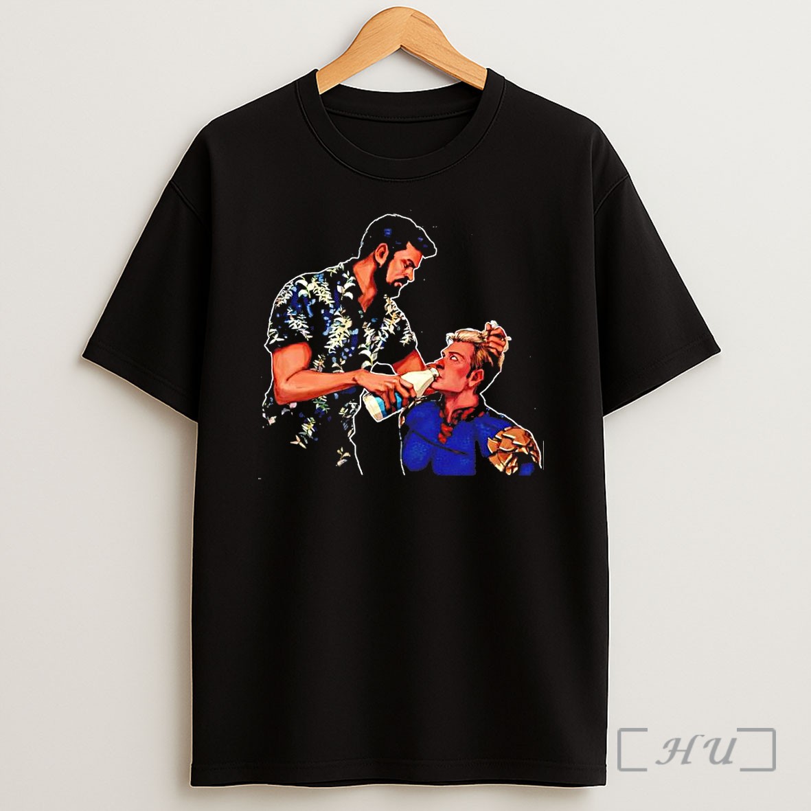 Officials The Boys Billy Butcher Feeding Homelander Milk Shirt