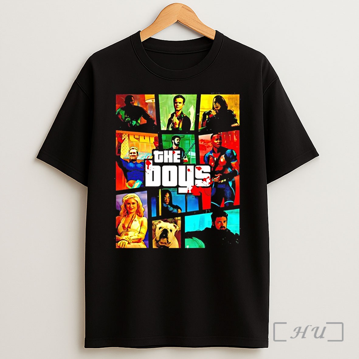 Officials The Boys Characters Collage Shirt