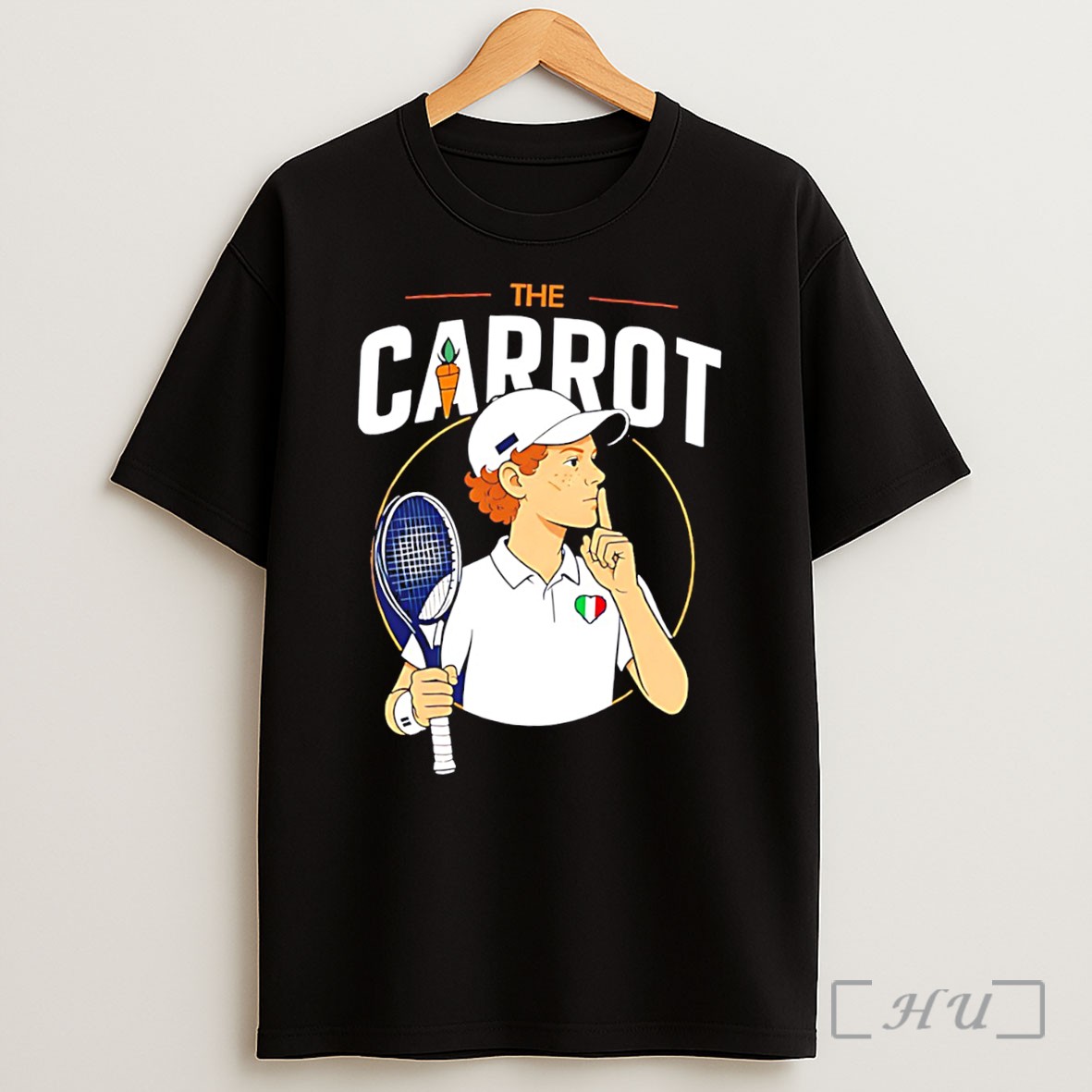 Officials The Carrot Italian Tennis Player Tee Shirt