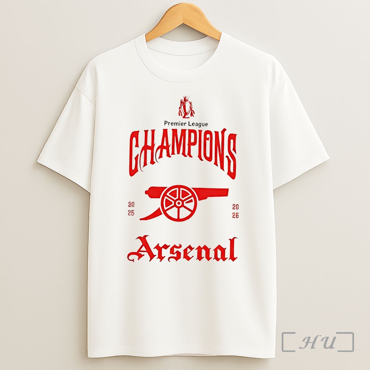 Officials The Gunners Arsenal Premier League Champions 2025 26 Shirt