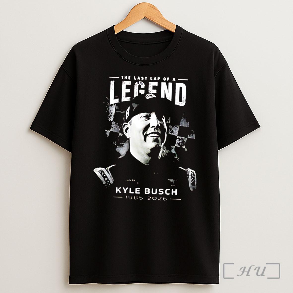 Officials The Last Lap Of A Kyle Busch Racing Legend Memorial Tee Shirt