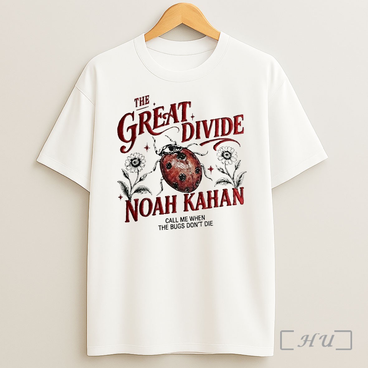 Officials The Last Of The Bugs Noah Kahan The Great Divide Concert Shirt