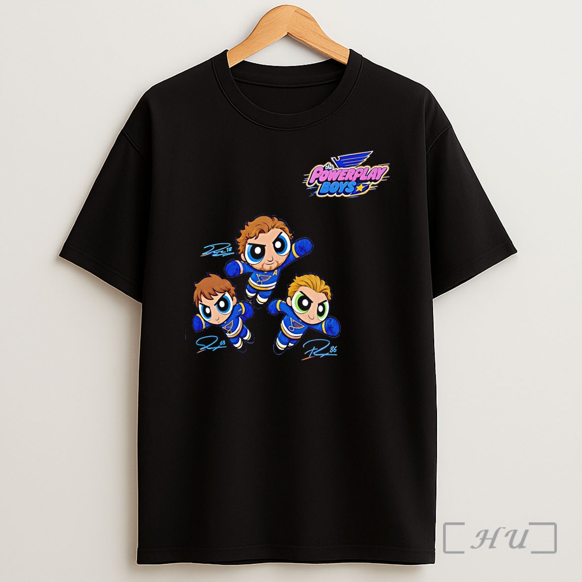 Officials The Powerplay Boys Rowdyruff Boys St Louis Blues Nhl Hockey 2026 Signature Shirt