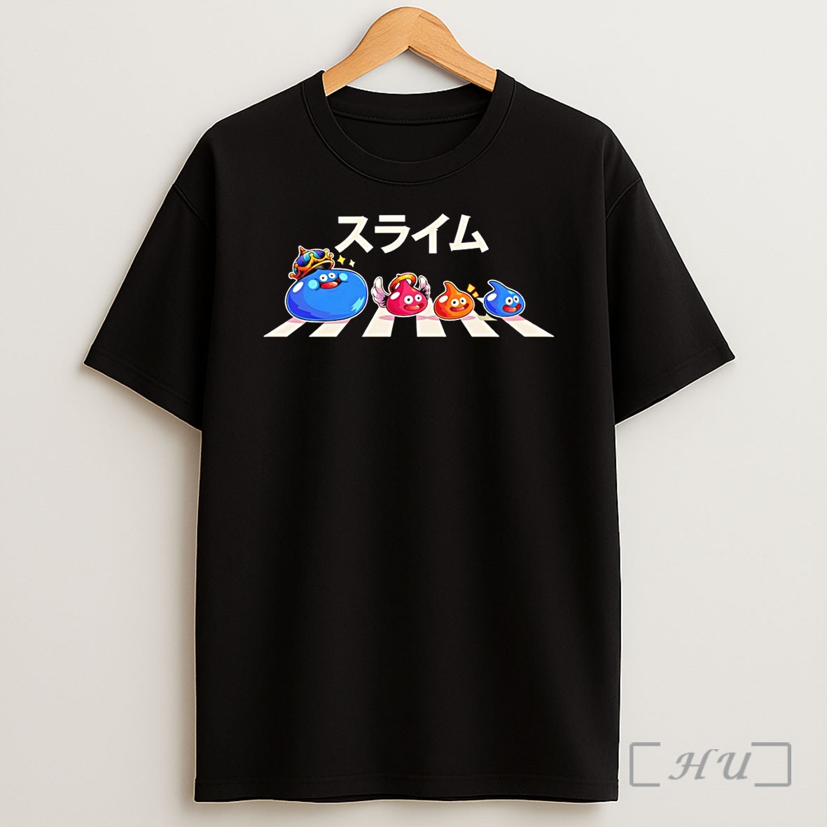 Officials The Slimes Jp King Slime Smaller Slimes Crossing Abbey Road Shirt