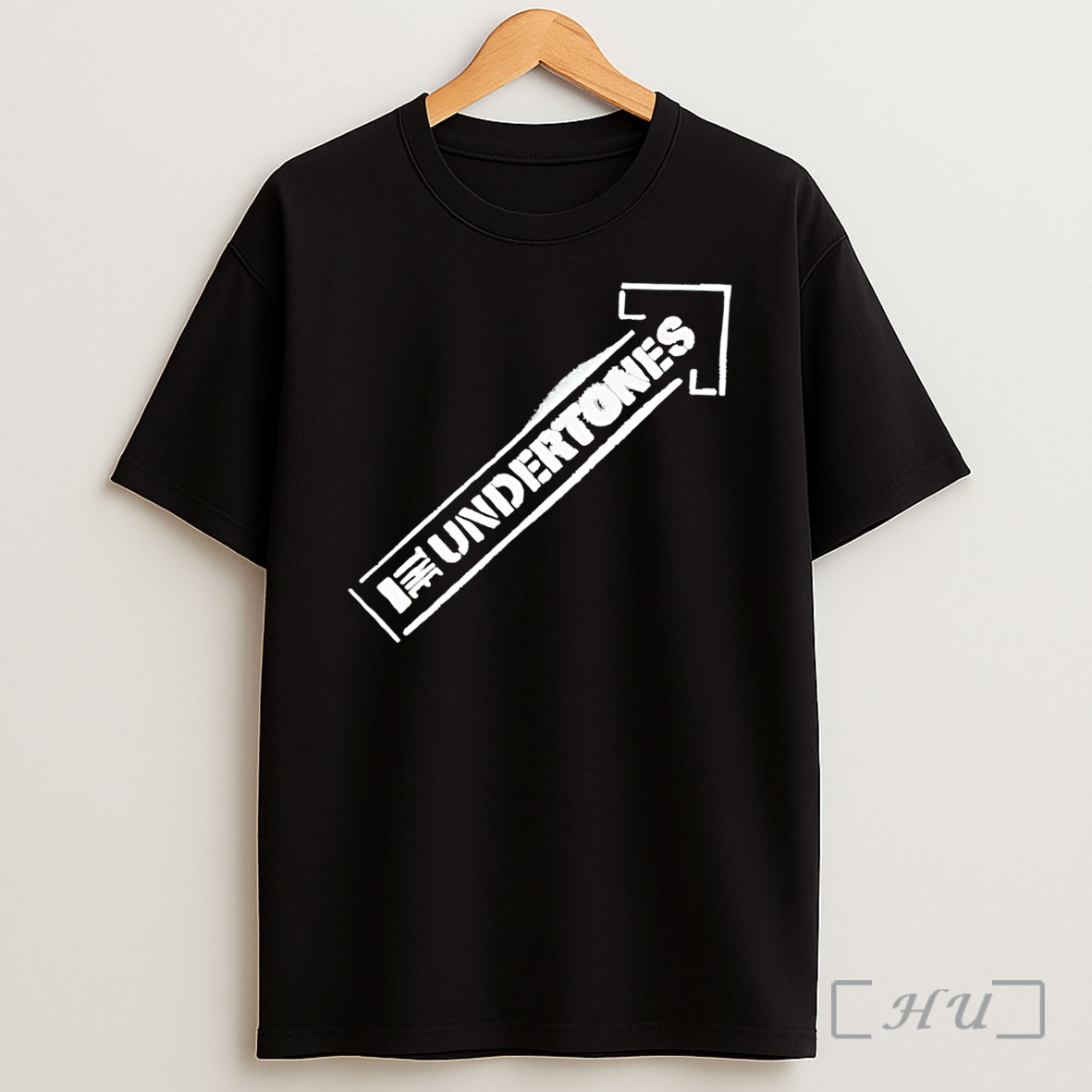 Officials The Undertones Stencil Logo Iconic Punk Rock Revival 2026 Festival Tour Black Shirt