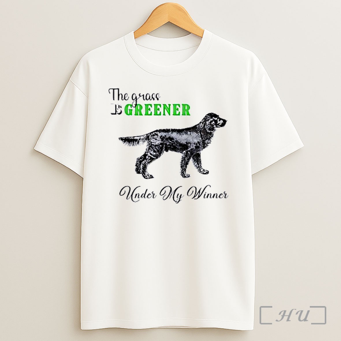 Officials The Grass Is Greener Under My Winner Dog Shirt