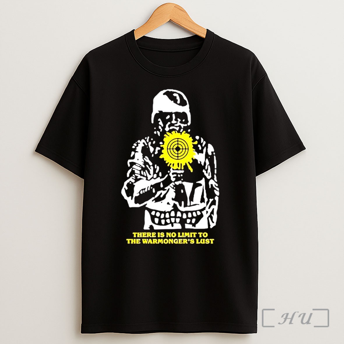 Officials There Is No Limit To The Warmongers Lust Soldier Target Shirt