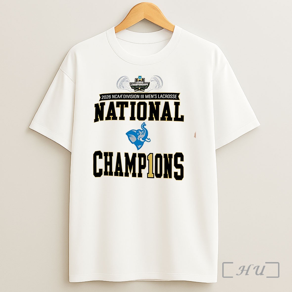 Officials Tufts Jumbos 2026 Ncaa Division Iii Mens Lacrosse Champions Tee Shirt