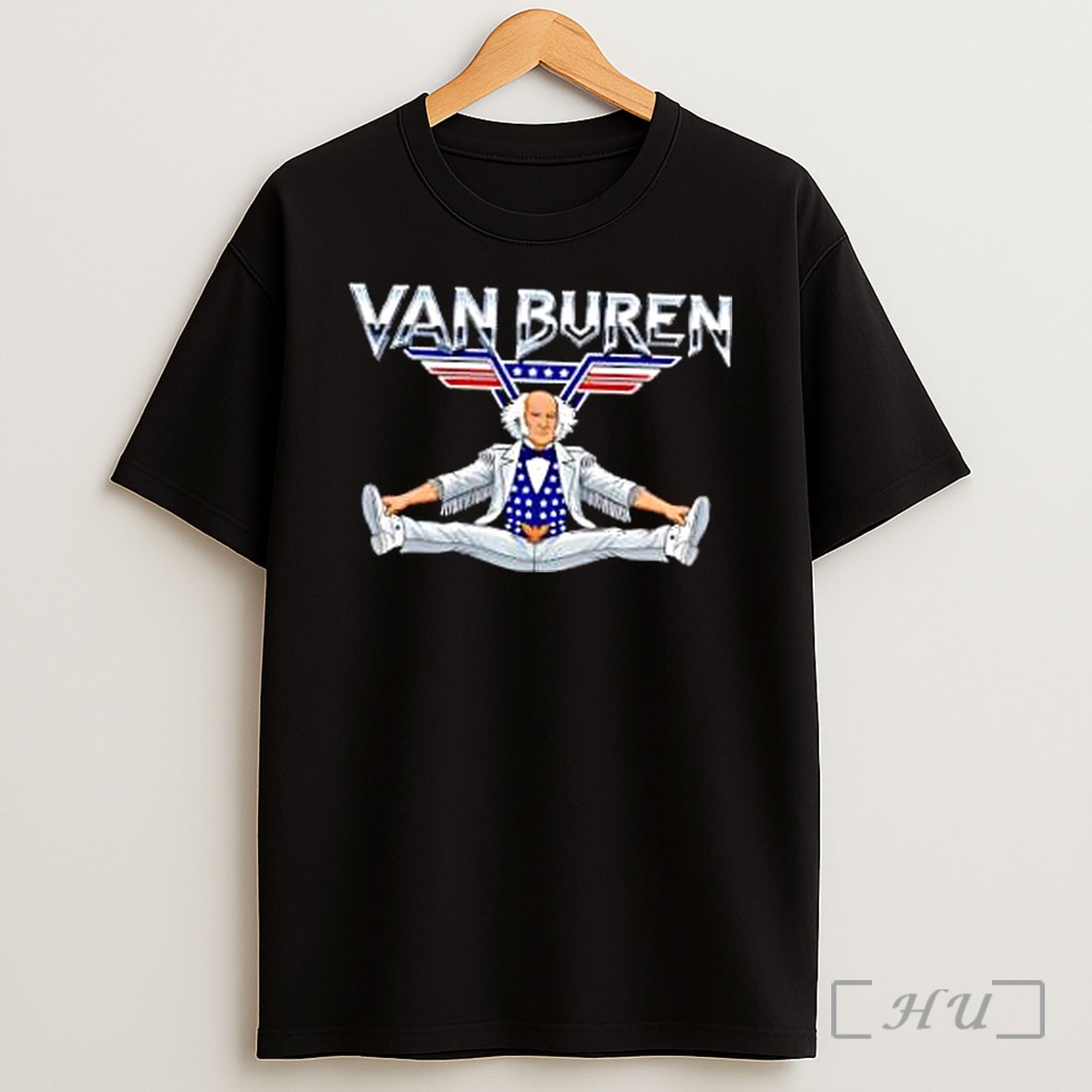 Officials Van Buren Metal Patriotic Split Usa 250th Anniversary Shirt