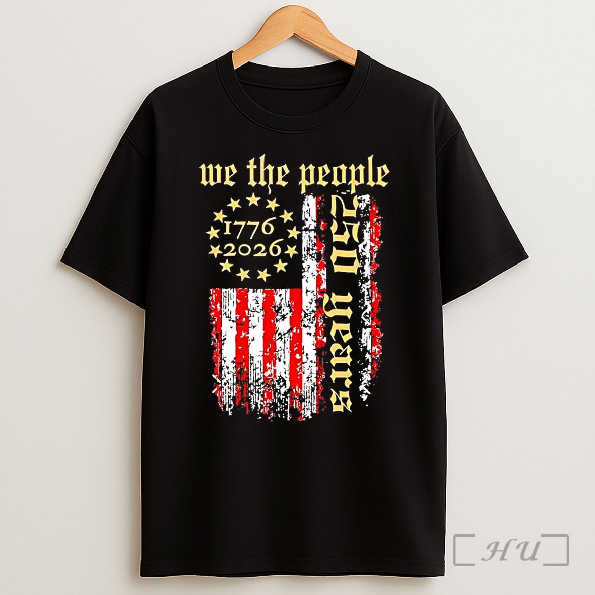 Officials We The People 1776 2026 American Flag 250th Anniversary Shirt