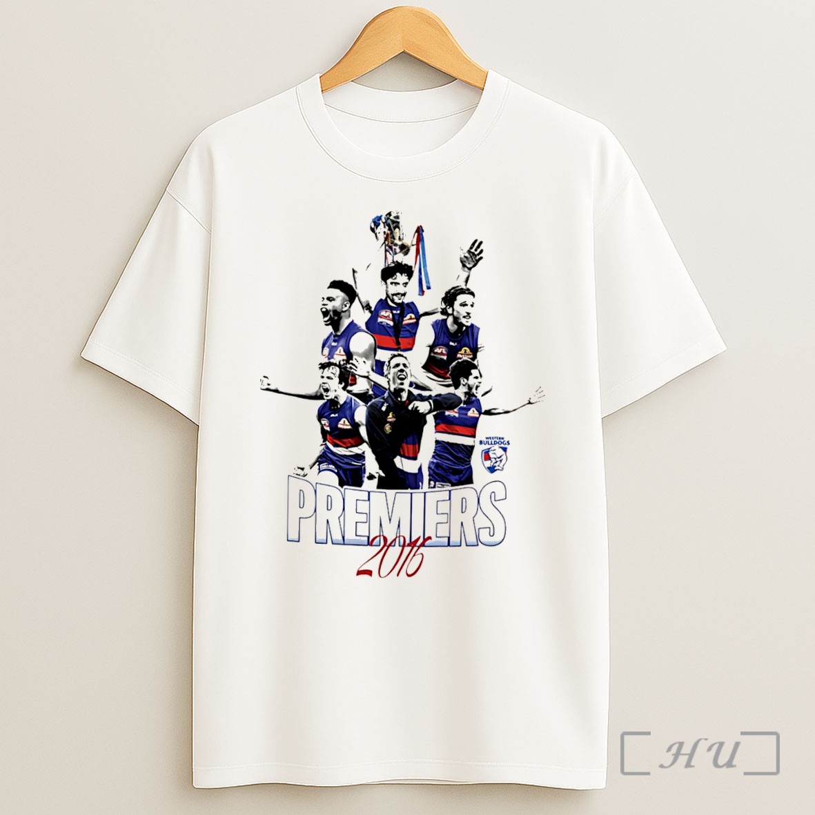 Officials Western Bulldogs 2016 Premiership Anniversary Icons Tee Shirt