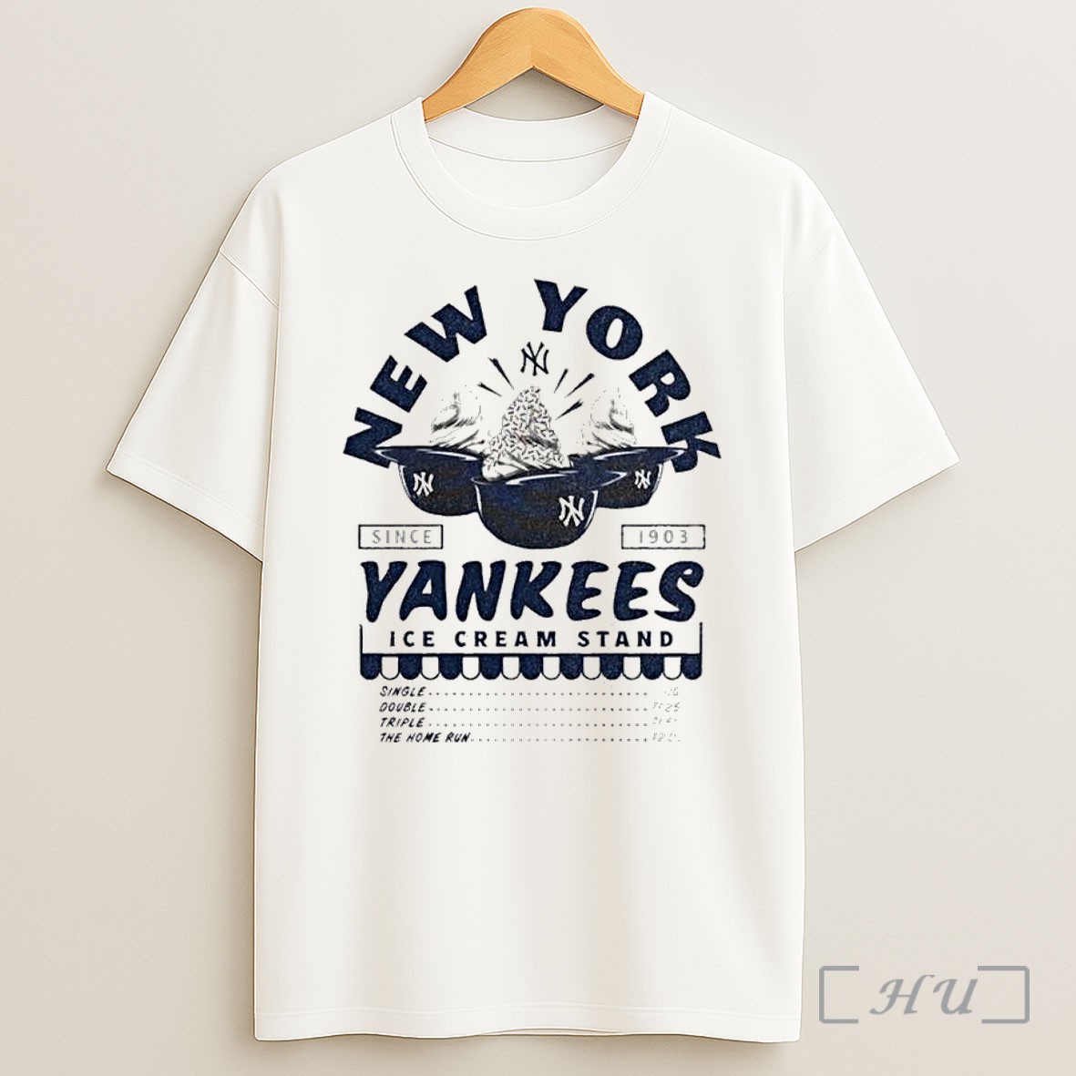 Officials Yankees Since 1903 Ice Cream Stand 1 Shirt