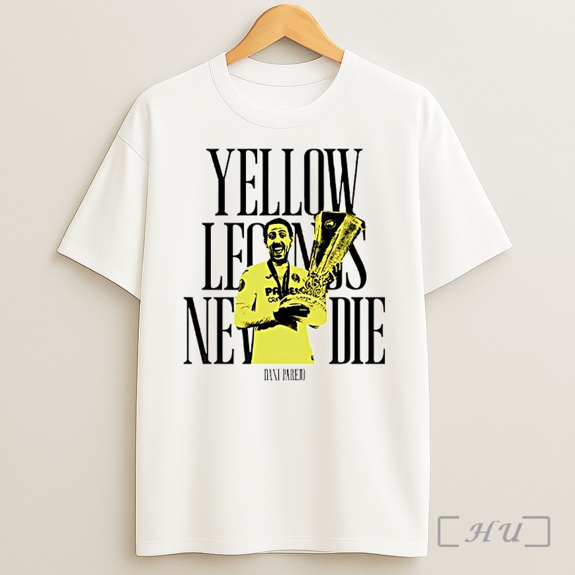 Officials Yellow Leons Dani Parejo Shirt